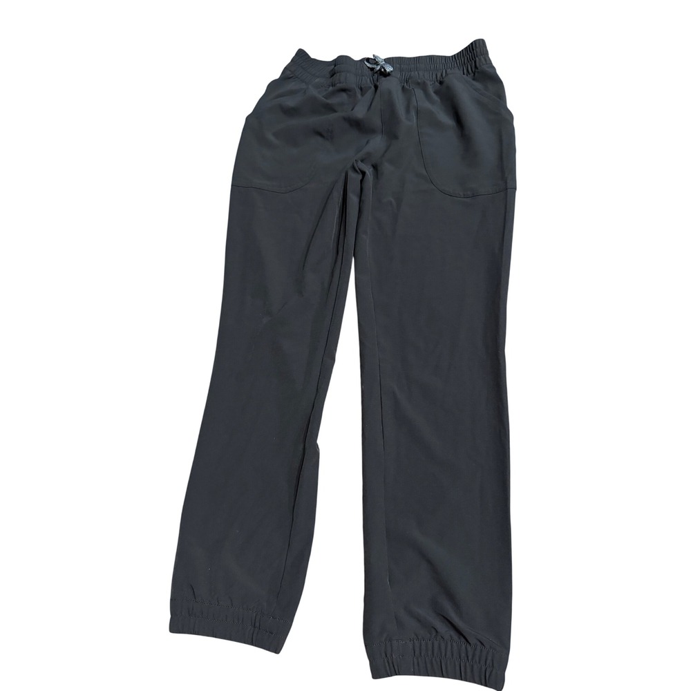 Patagonia Kids Large 12 Black Happy Hike Jogger Pants Elastic Waist Outdoor